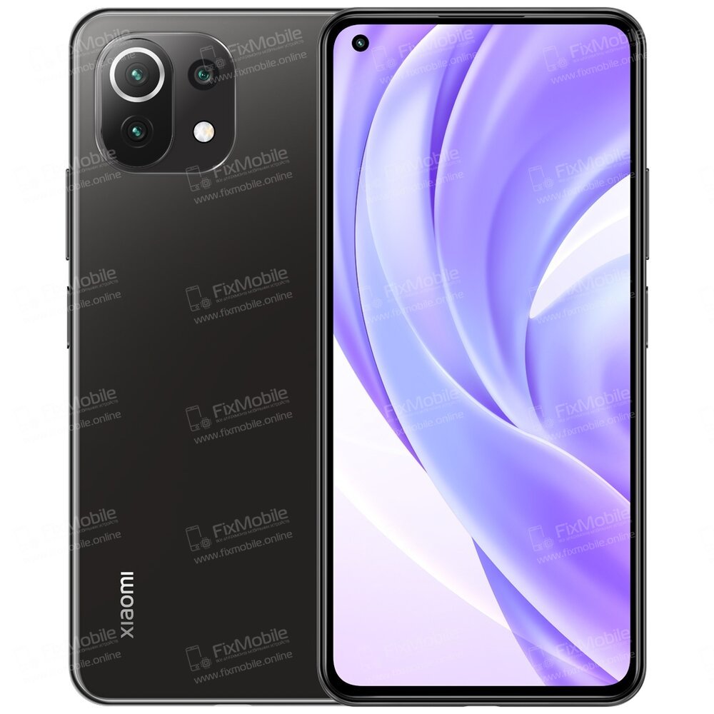 Дисплейный модуль с тачскрином для Xiaomi Mi 11 Lite 4G 11 Lite 5G NE/Mi 11 Lite 4G/Mi 11 Lite 5G (синий)