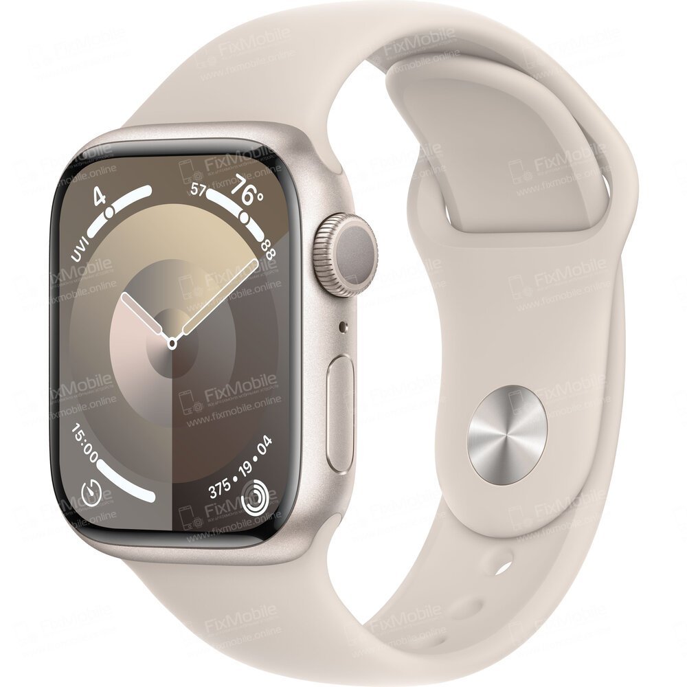 Дисплей с тачскрином для Apple Watch 9 41 мм (черный)