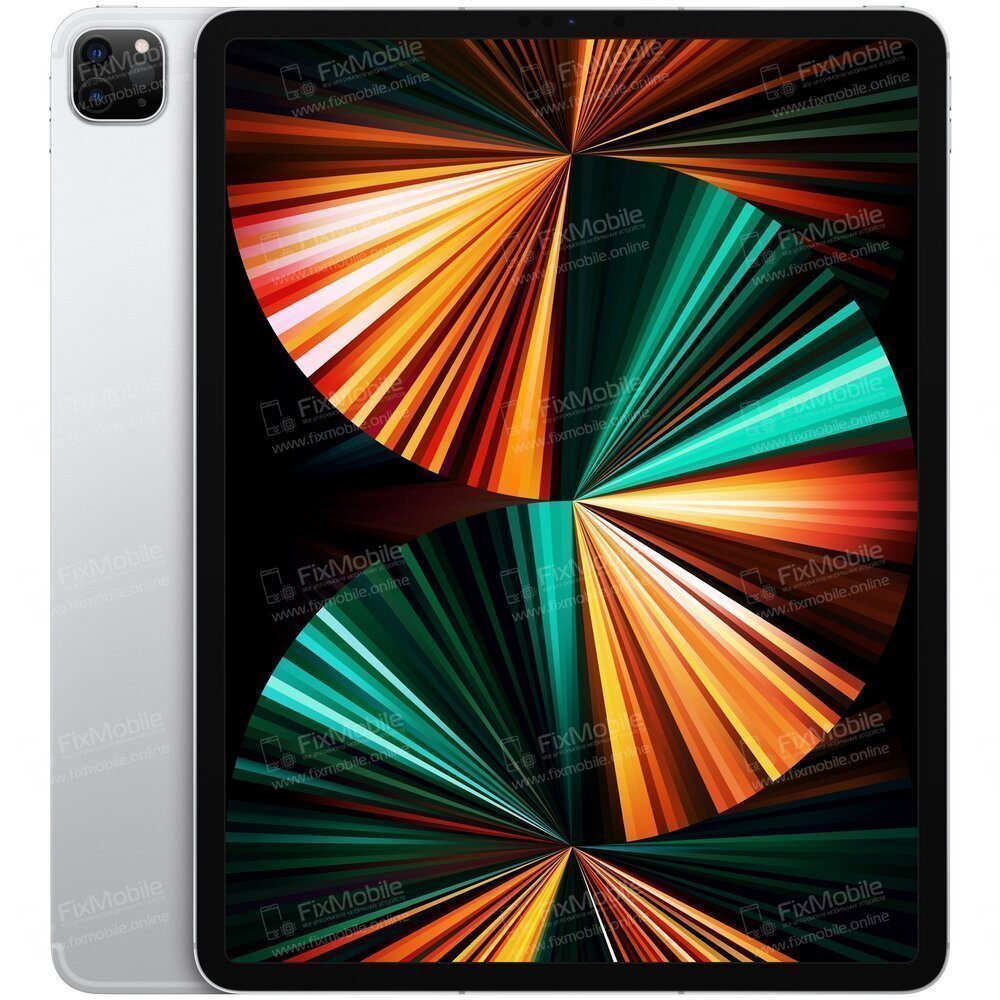 Шлейф для Apple iPad Pro 12.9 2021 на системный разъем (черный)