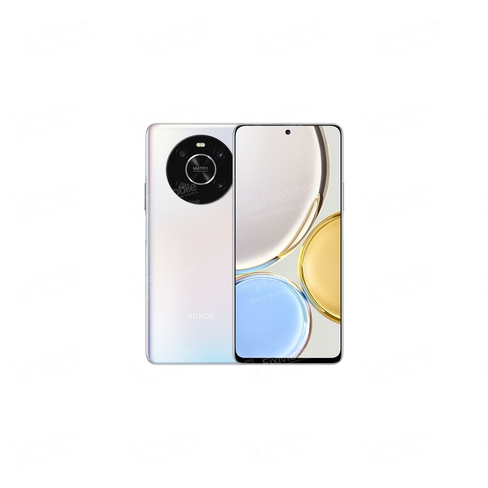 Стекло для Huawei Honor X9 Honor в сборе с OCA пленкой (черное)