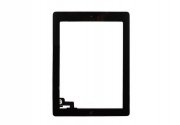 Тачскрин (сенсор) для Apple iPad 2 с кнопкой Home (черный)