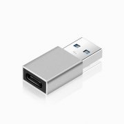 Адаптер (переходник) MH301 (USB - Type-C) (серый) — 1