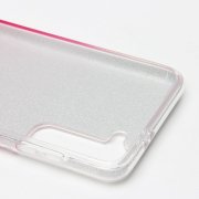 Чехол-накладка SC097 Gradient для Samsung Galaxy S21 Plus (G996B) (серебристо-розовая) — 2