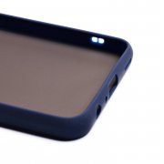 Чехол-накладка PC041 для Samsung Galaxy A23 4G (A235F) (черная-синяя) — 2