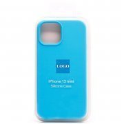 Чехол-накладка ORG Soft Touch для Apple iPhone 13 mini (светло-синяя) — 2