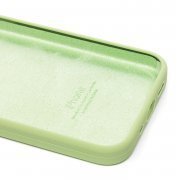 Чехол-накладка ORG Soft Touch с закрытой камерой для Apple iPhone 13 mini (зеленая) — 3