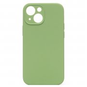 Чехол-накладка ORG Soft Touch с закрытой камерой для Apple iPhone 13 mini (зеленая) — 1