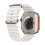 Ремешок ApW26 Ocean Band для Apple Watch 41 mm силикон (белый) — 3