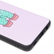 Чехол-накладка - SC185 для Samsung Galaxy A02 (A022F) (018) (светло-розовая) — 1