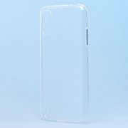 Чехол-накладка - Ultra Slim для Samsung Galaxy A01 (A015F) (прозрачная) — 3
