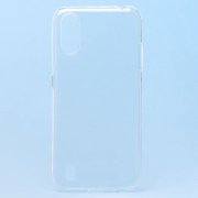 Чехол-накладка - Ultra Slim для Samsung Galaxy A01 (A015F) (прозрачная) — 1