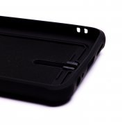 Чехол-накладка - SC304 с картхолдером для Xiaomi Redmi Note 10S (208774) (черная) — 2