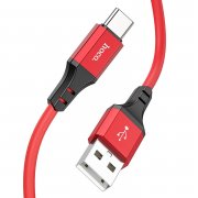 Кабель Hoco X86 Spear (USB - Type-C) (красный) — 2