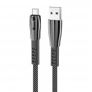 Кабель USB Hoco U70 (USB - micro USB) (темно-серый)
