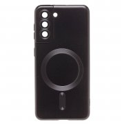 Чехол-накладка - SM020 Matte SafeMag для Samsung Galaxy S21 (G991B) (черная)