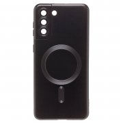 Чехол-накладка - SM020 Matte SafeMag для Samsung Galaxy S21 Plus (G996B) (черная)