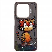 Чехол-накладка - SC335 для TECNO Spark GO 2024 (тигр) (серая) — 1