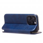 Чехол-книжка - BC002 для Apple iPhone 16 Pro (синяя) — 2