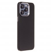 Чехол-накладка - SM028 SafeMag Carbon для Apple iPhone 15 Pro Max (234709) (черная) — 3