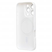 Чехол-накладка - SM020 Matte SafeMag для Apple iPhone 16 Pro (234694) (белая) — 2