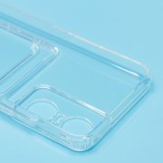 Чехол-накладка с картхолдером для Tecno Pop 6 Pro (прозрачная) — 3