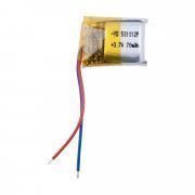 Превью Аккумуляторная батарея универсальная 501012p 3,7v 70 mAh 5*10*12 мм &mdash; 2