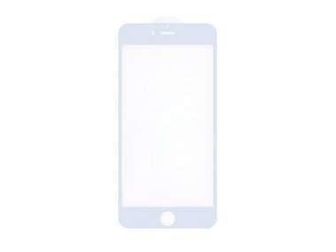 Защитное стекло для Apple iPhone 6 Plus (полное покрытие)(белое)