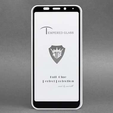 Защитное стекло для Xiaomi Redmi 5 Plus (полное покрытие)(черное) &mdash; 1