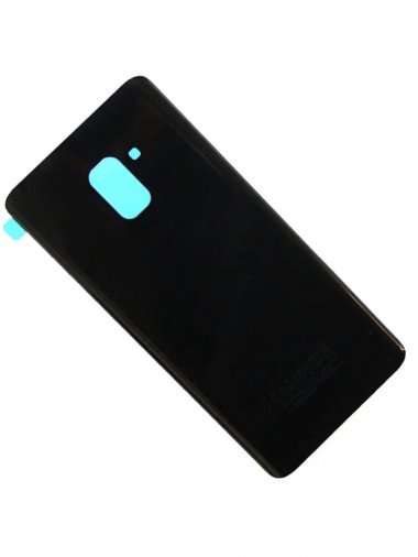 Задняя крышка для Samsung Galaxy A8 Plus (2018) A730F (черная) &mdash; 1