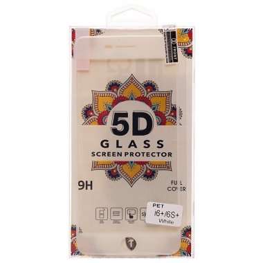 Защитная пленка силиконовая для Apple iPhone 6S Plus (белая) &mdash; 1