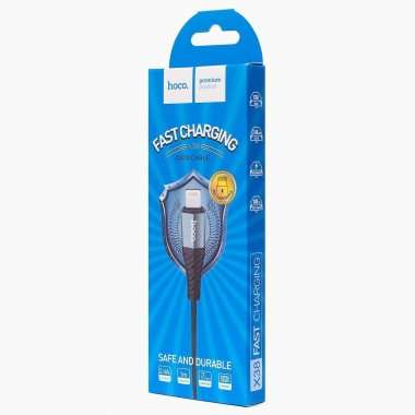Кабель Hoco X38 Cool для Apple (USB - Lightning) черный &mdash; 3