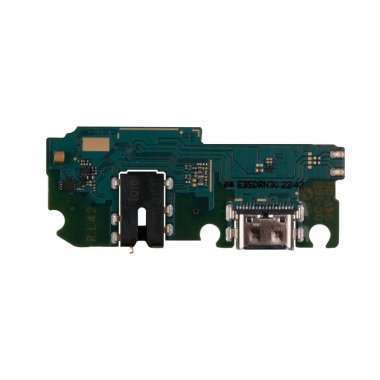 Шлейф для Samsung Galaxy M12 (M127F) плата на разъем зарядки/разъем гарнитуры/микрофон Премиум — 1