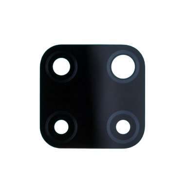 Стекло камеры для Realme C25 (черное) — 1