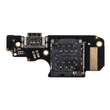 Шлейф для Xiaomi Poco X4 Pro 5G плата на разъем зарядки/разъем SIM/микрофон &mdash; 2
