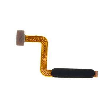 Шлейф для Samsung Galaxy A22 (A225F) + сканер отпечатка пальца (черный) &mdash; 1