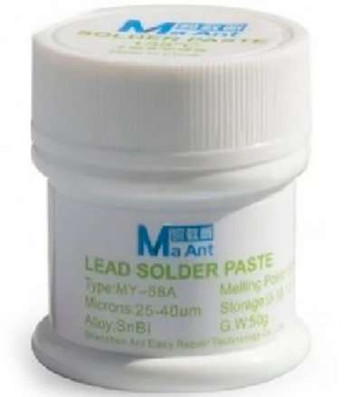 Паста паяльная MaAnt MY-58A (50 г) 158°C — 1