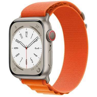 Ремешок ApW27 Alpine Loop для Apple Watch 41 mm текстиль (оранжевый) — 5
