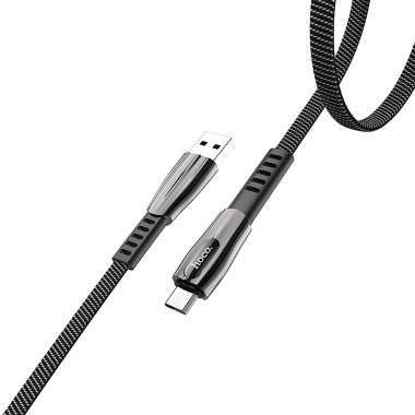 Кабель USB Hoco U70 (USB - micro USB) (темно-серый) — 6