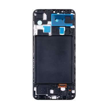 Дисплейный модуль с тачскрином для Samsung Galaxy A20 (A205F) (черный) (OLED) &mdash; 1