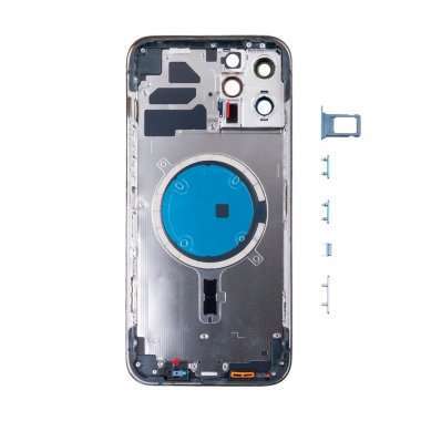 Корпус для Apple iPhone 12 Pro Max (синий) премиум &mdash; 1