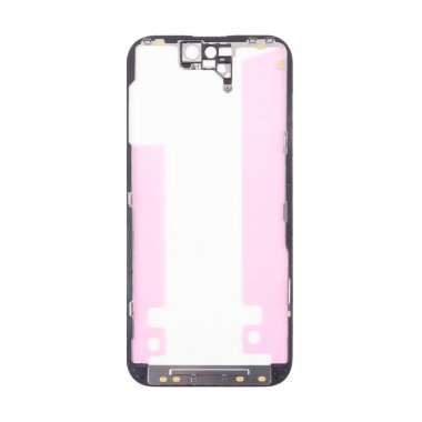 Рамка дисплея для Apple iPhone 14 Pro (черный) со стеклом дисплея