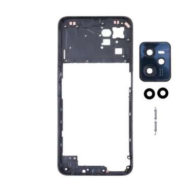 Средняя часть для Realme C35 (черный) — 1