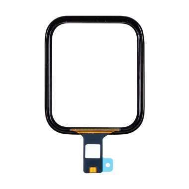 Стекло с тачскрином для Apple Watch 4 44 mm в сборе с OCA пленкой (черное) &mdash; 1