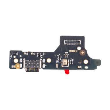 Шлейф для Xiaomi Redmi 12 4G плата на разъем зарядки/микрофон - Премиум — 2