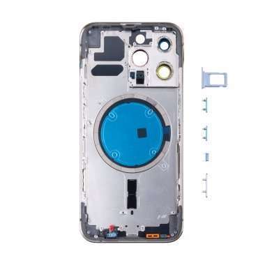 Корпус на 1 Sim для Apple iPhone 13 Pro (голубой) премиум &mdash; 1