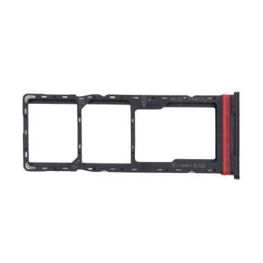 Контейнер SIM для Infinix Hot 50i (черный) &mdash; 1